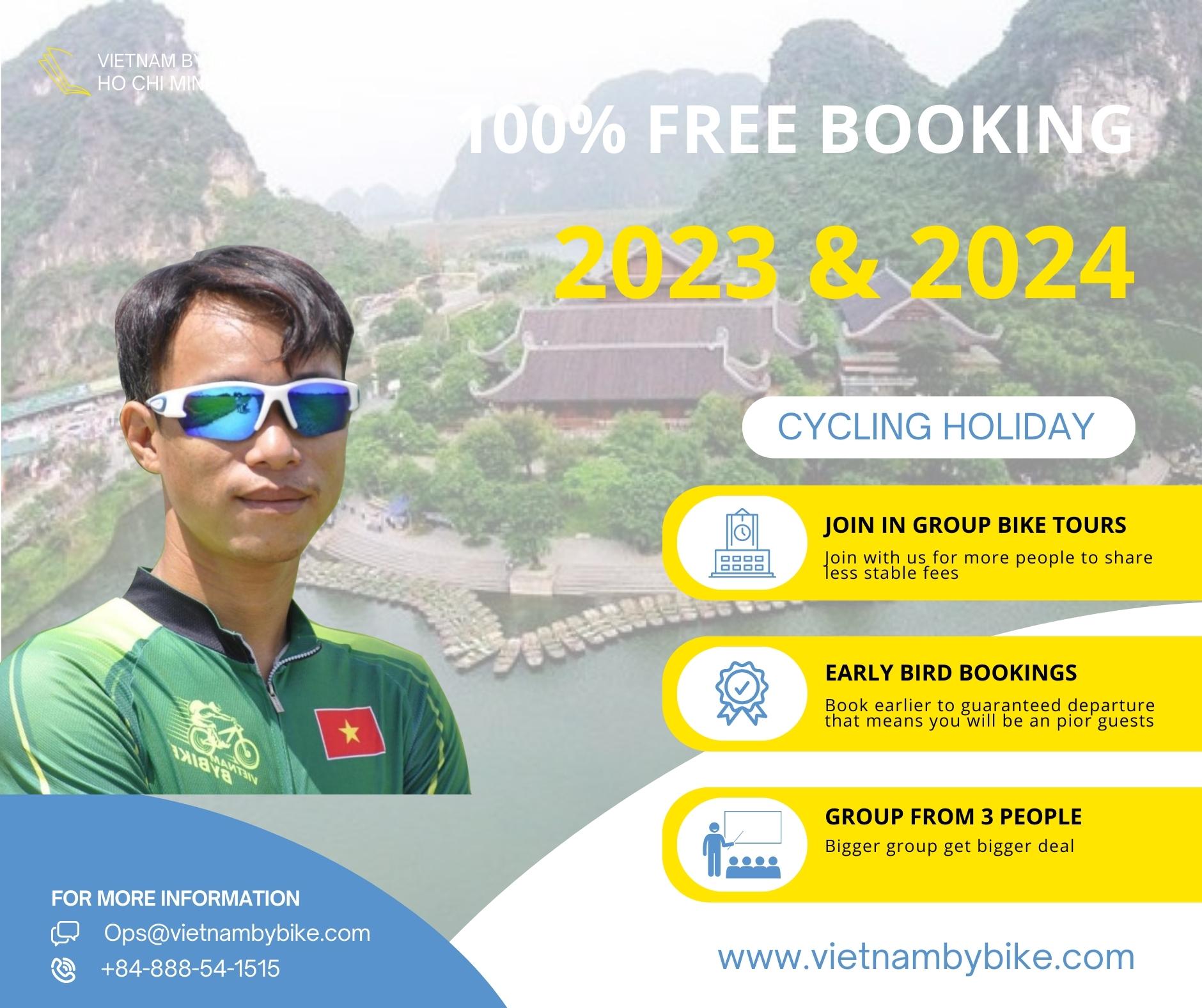 5 reasons to get the promotions of Vietnam Bicycle Tours