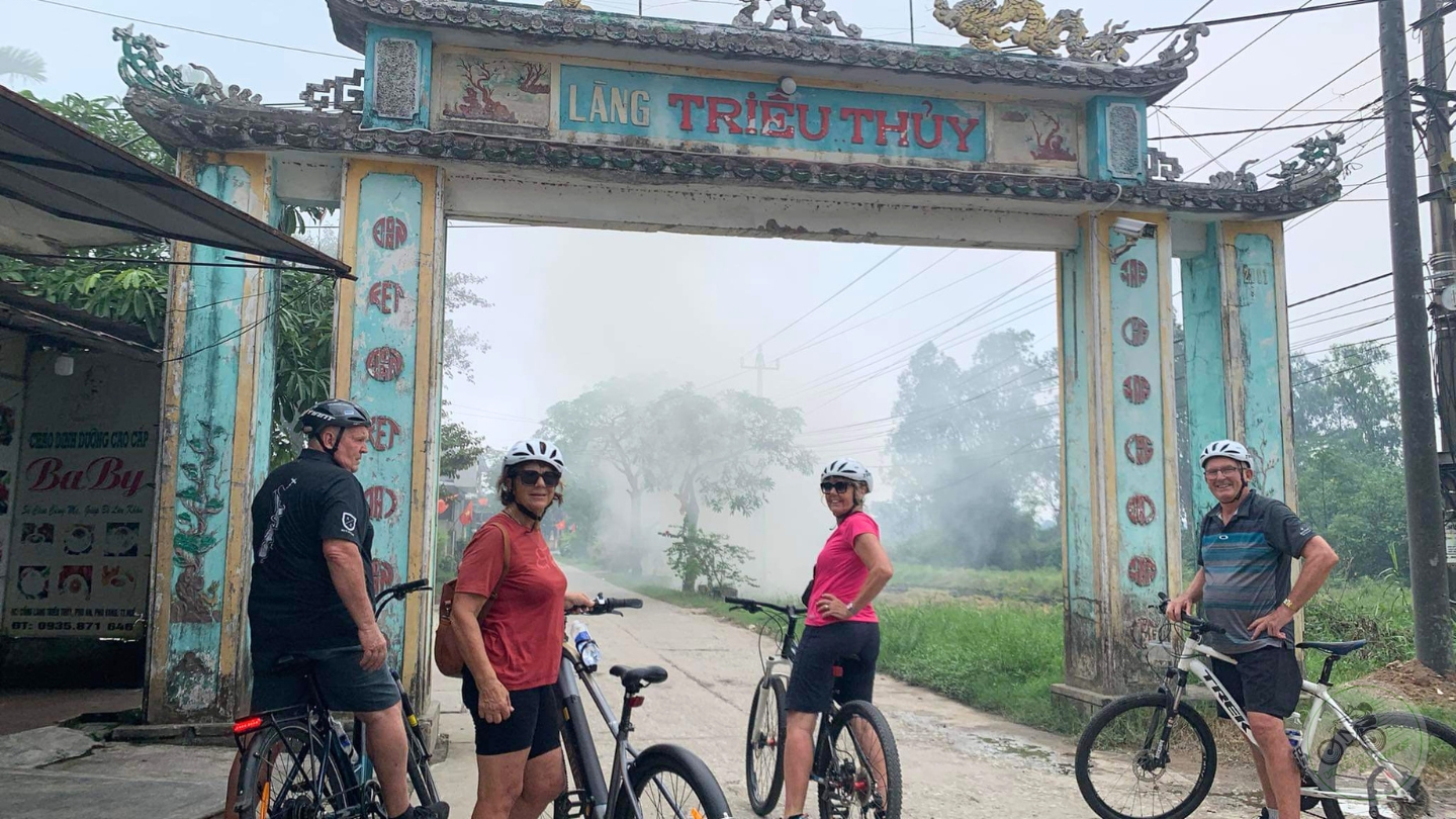Cycling through Hoi An countryside