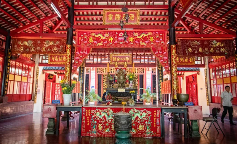 Hue Royal Architecture Temple in Saigon