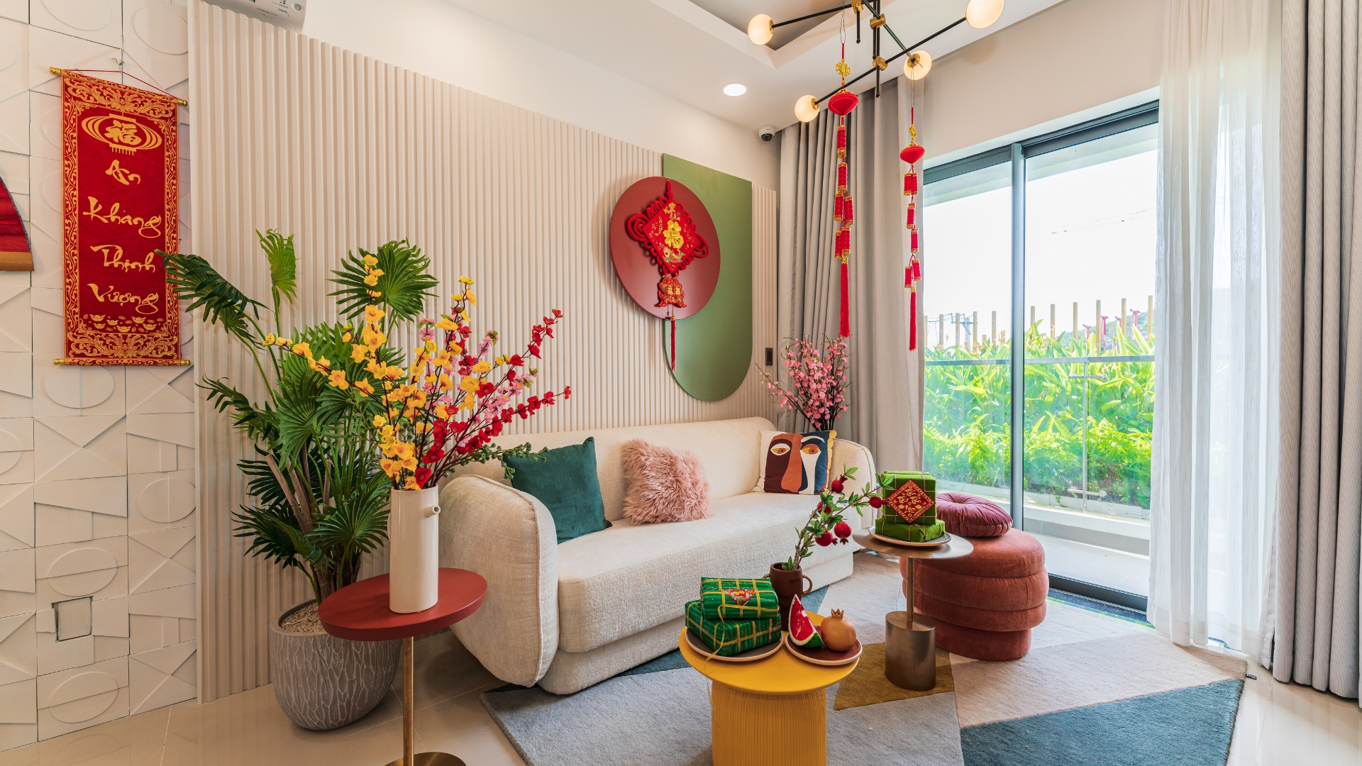 The traditional Vietnamese tube house