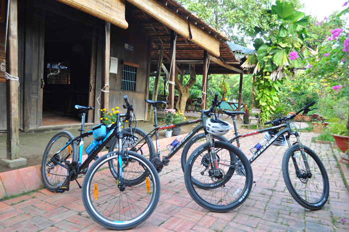 bike at mekong delta homestay - Mekong Delta Homestay Cycling Tours