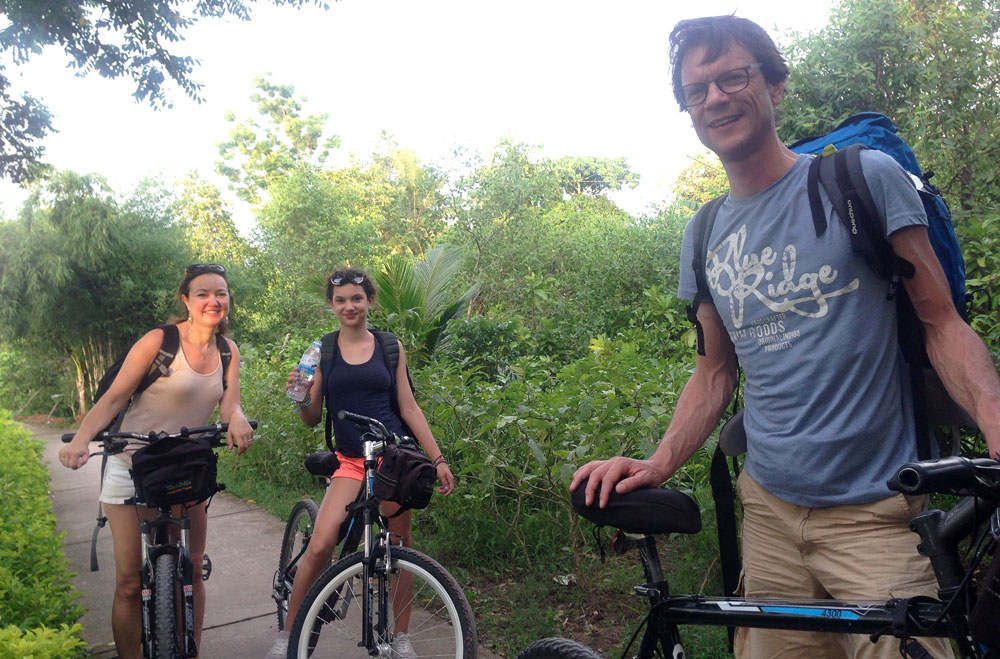 mekong delta cycling tour 3 days concrete route - Saigon Bike Rental