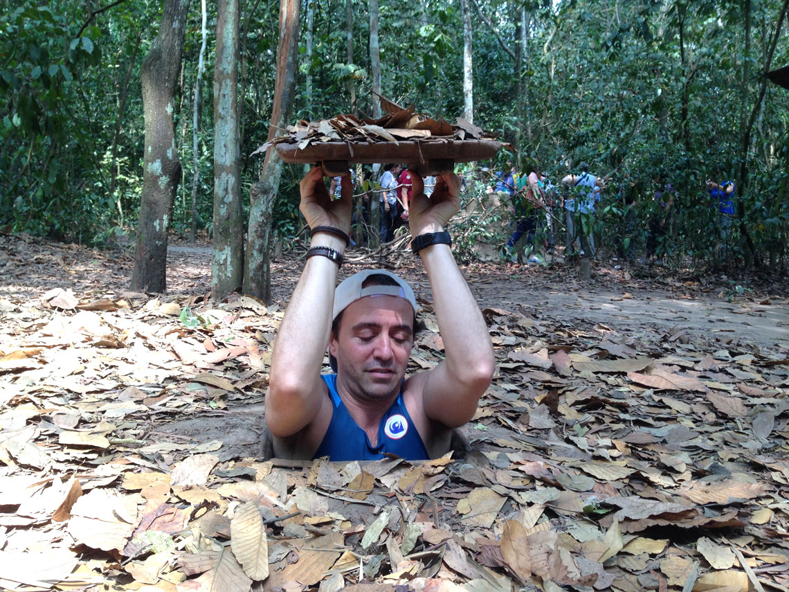 Cycling Cuchi Tunnels Tour - Cycling CuChi Tunnels Tour 1 day | Jungle Ride & Saigon Riverside